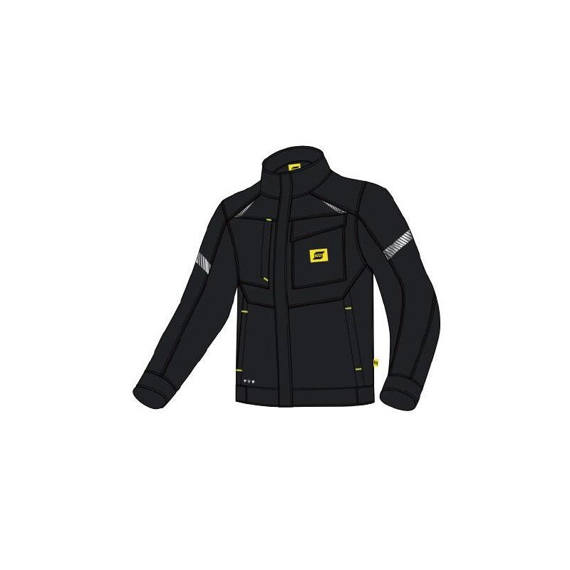 Veste Mw2000, Extensible, Noir | ESAB | Mougenot & Fils